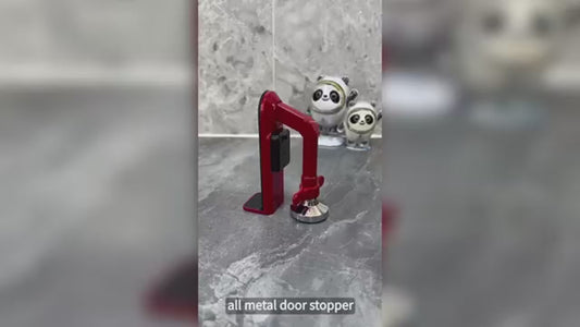 Portable Alarm Door Stopper - Security Device with Loud Siren